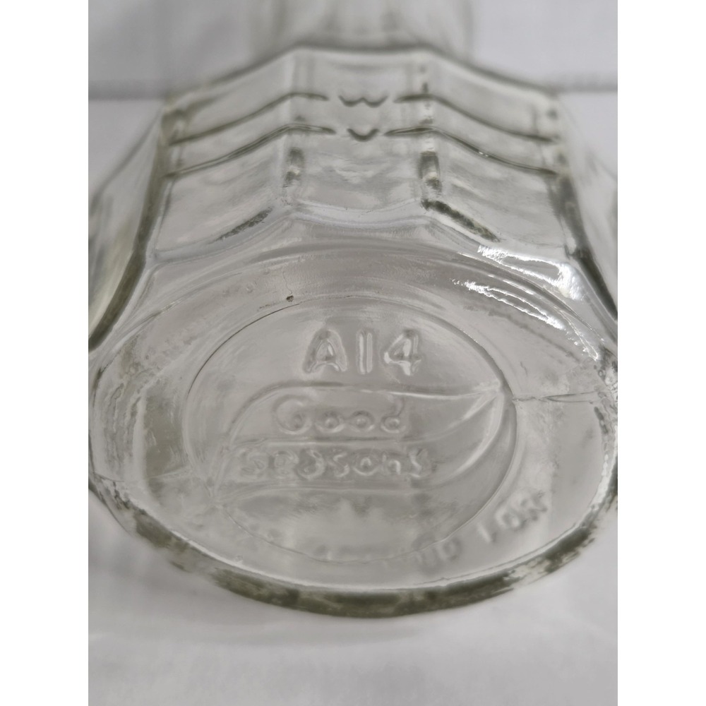 VTG Good Seasons Cruet 1970's Salad Dressing Shaker Mix Bottle w/ White Lid B4 - Picture 7 of 7